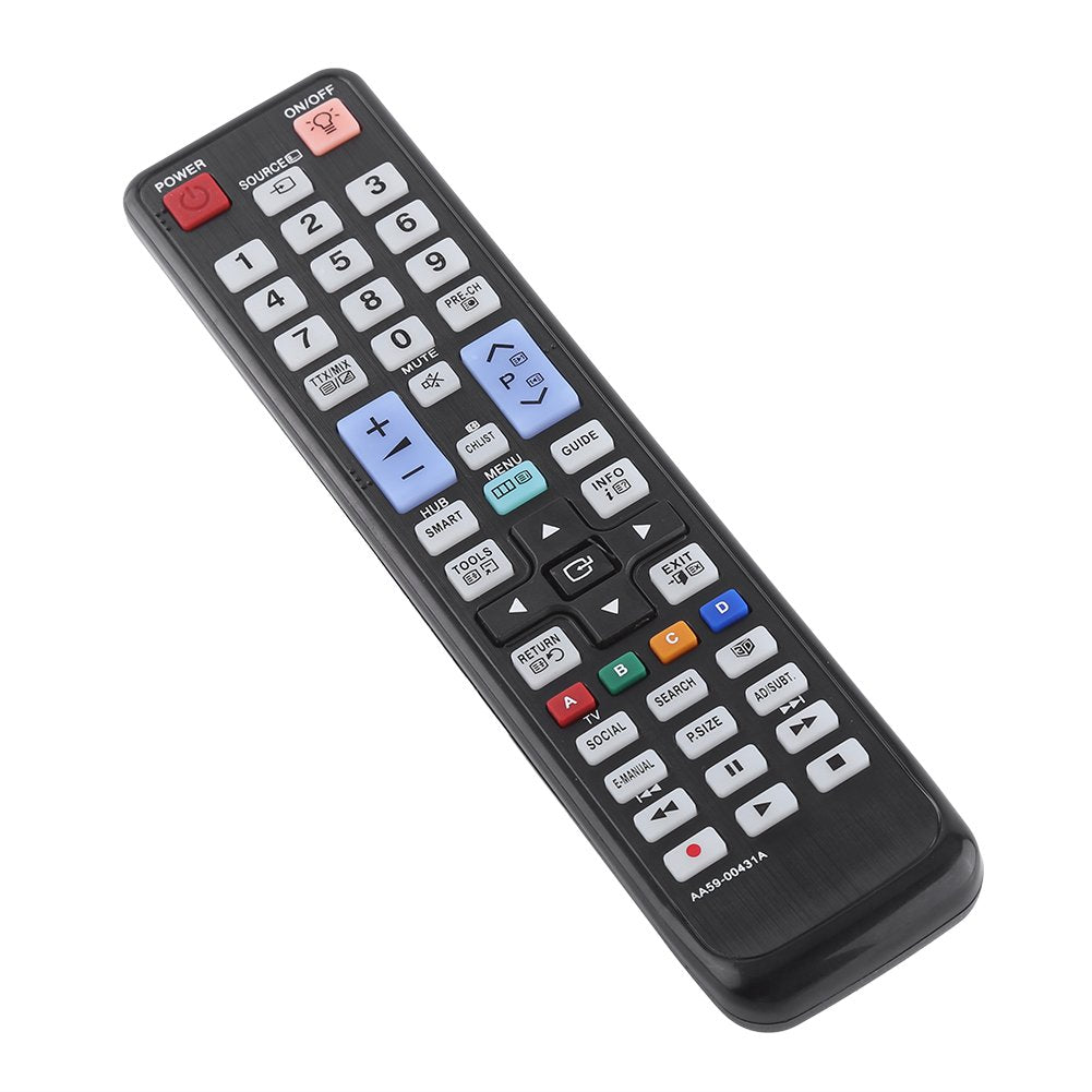 AA59-00431A Replacement Remote Control fit for Samsung LCD LED 3D TV Remote AA59-00443A AA59-00441A UN40D6300SFXZA UA55D8000YMXRD UA55D8000YMXXY UN40D6300SFXZA AA59-00445A