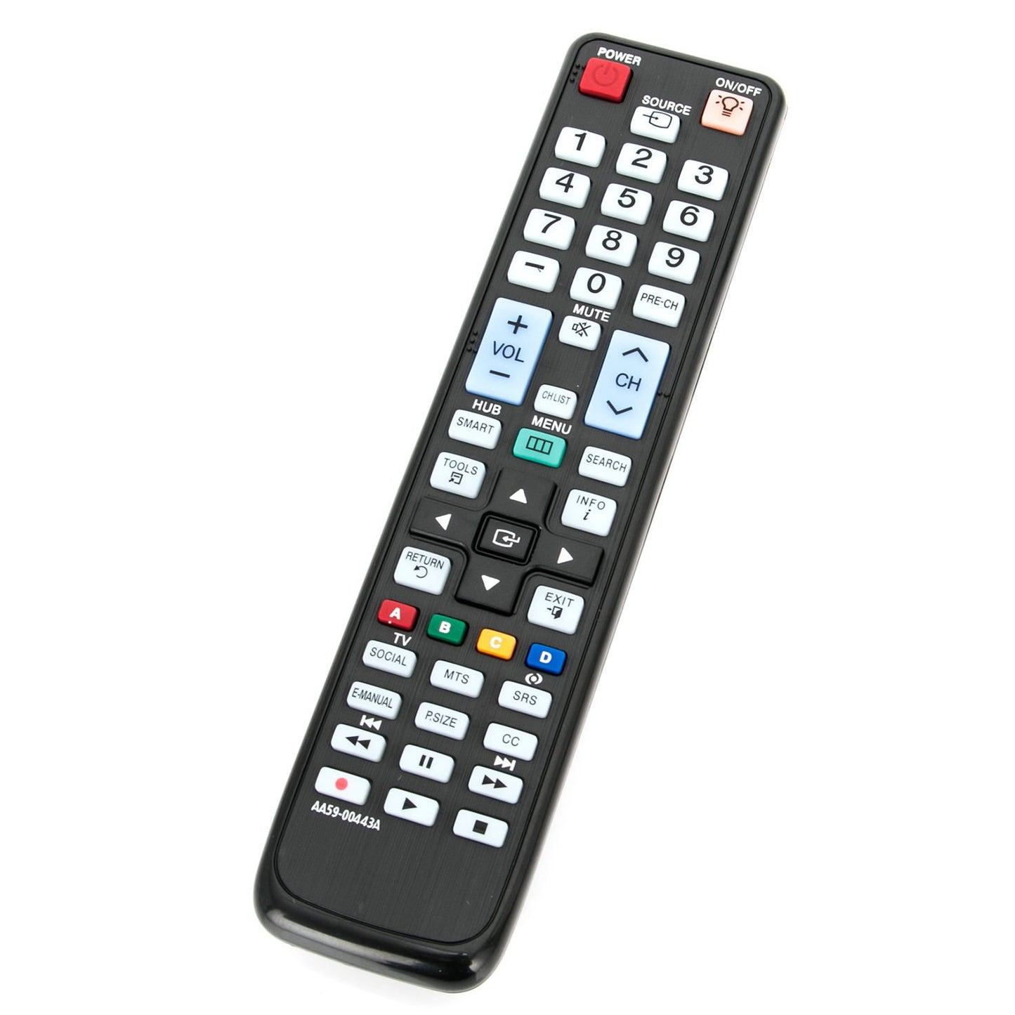 AA59-00443A Replace Remote fit for Samsung TV UN40D6300SFXZA UN55D6300SFXZA UN46D6300SFXZA UN32D6000SFXZA UN46D6050TFXZA UN46D6000SFXZA UN55D6050TFXZA UN40D6050TFXZA UN55D6000SFXZA UN40D6000SFXZA