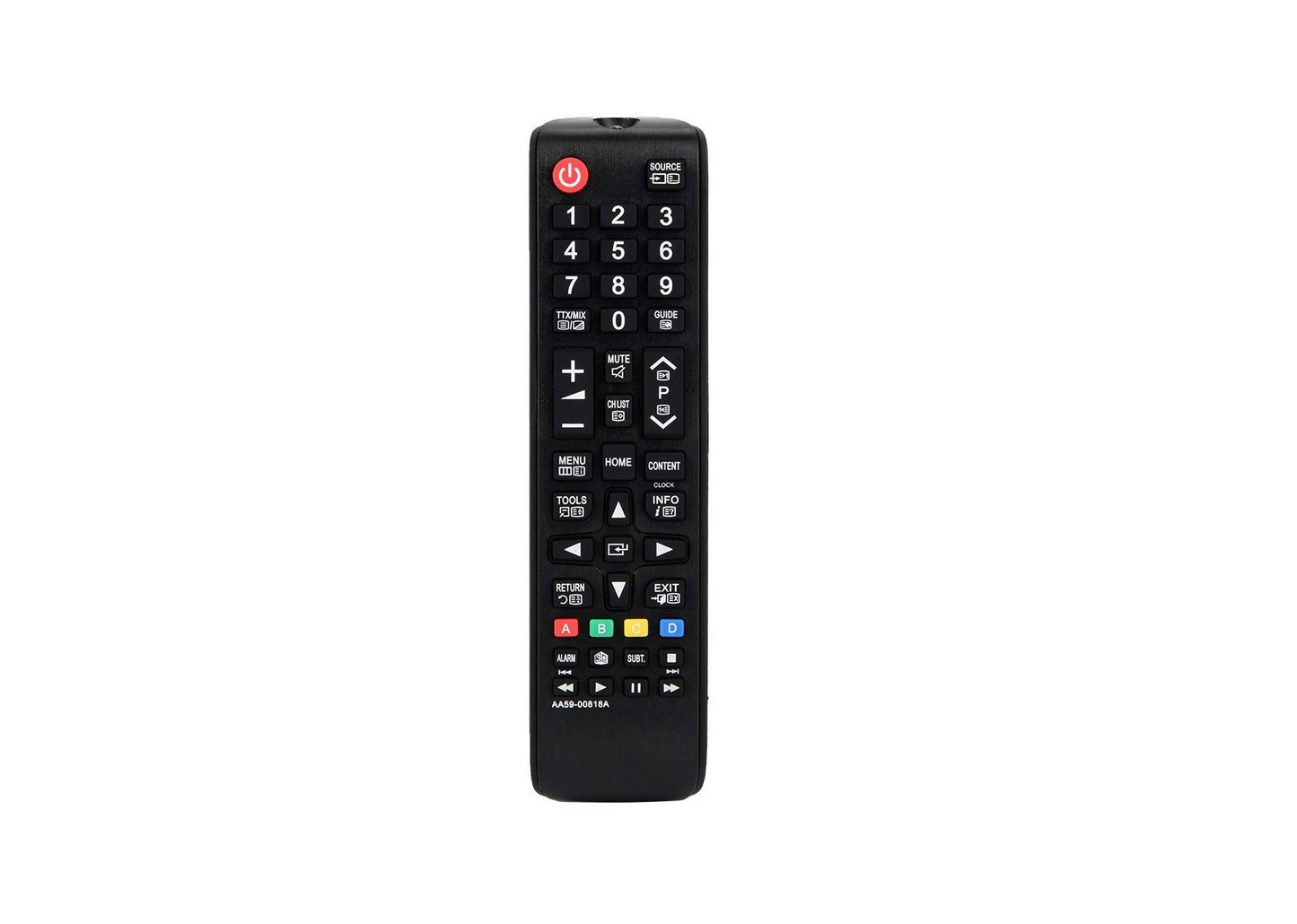 AA59-00818A Remote Control Replaces AA59-000629A.fit for Samsung TV HG24AD470FW, HG26AA470PW, HG32AA470PW, HG32AA470PW, HG32AA690NW, HG32AB460GW