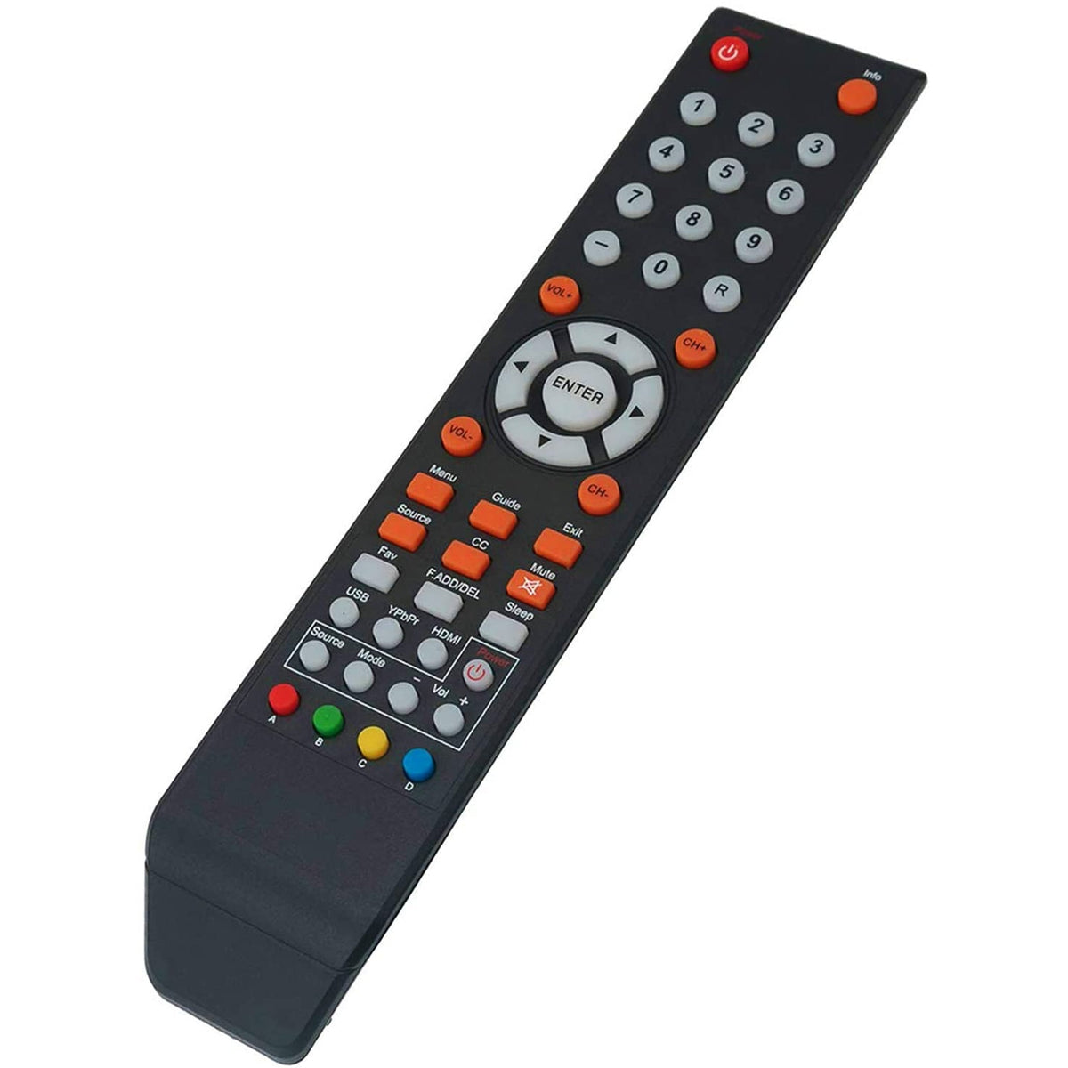 New 8142026670003C Replacement Remote for Sceptre 4K C550CV-UMR E168WV-SS U435CV-UMR