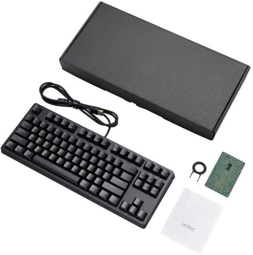 KM-G14 TKL Mechanical Gaming Keyboard with RGB and Switches, 87-Key Wired Keyboard (KMG14 Blue-Switches)