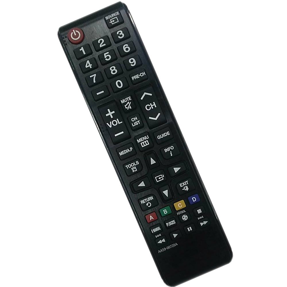AA59-00720A Replaced Remote fit for Samsung TV T19C350 T22C350 T24C350 T24C550ND T24C550NH T24C730 T27C730 T24D390EW T24D391EW T27D390EW T24D590EW T27D590EW T22D390EW T24D390EX T27D390EX T24D391EX