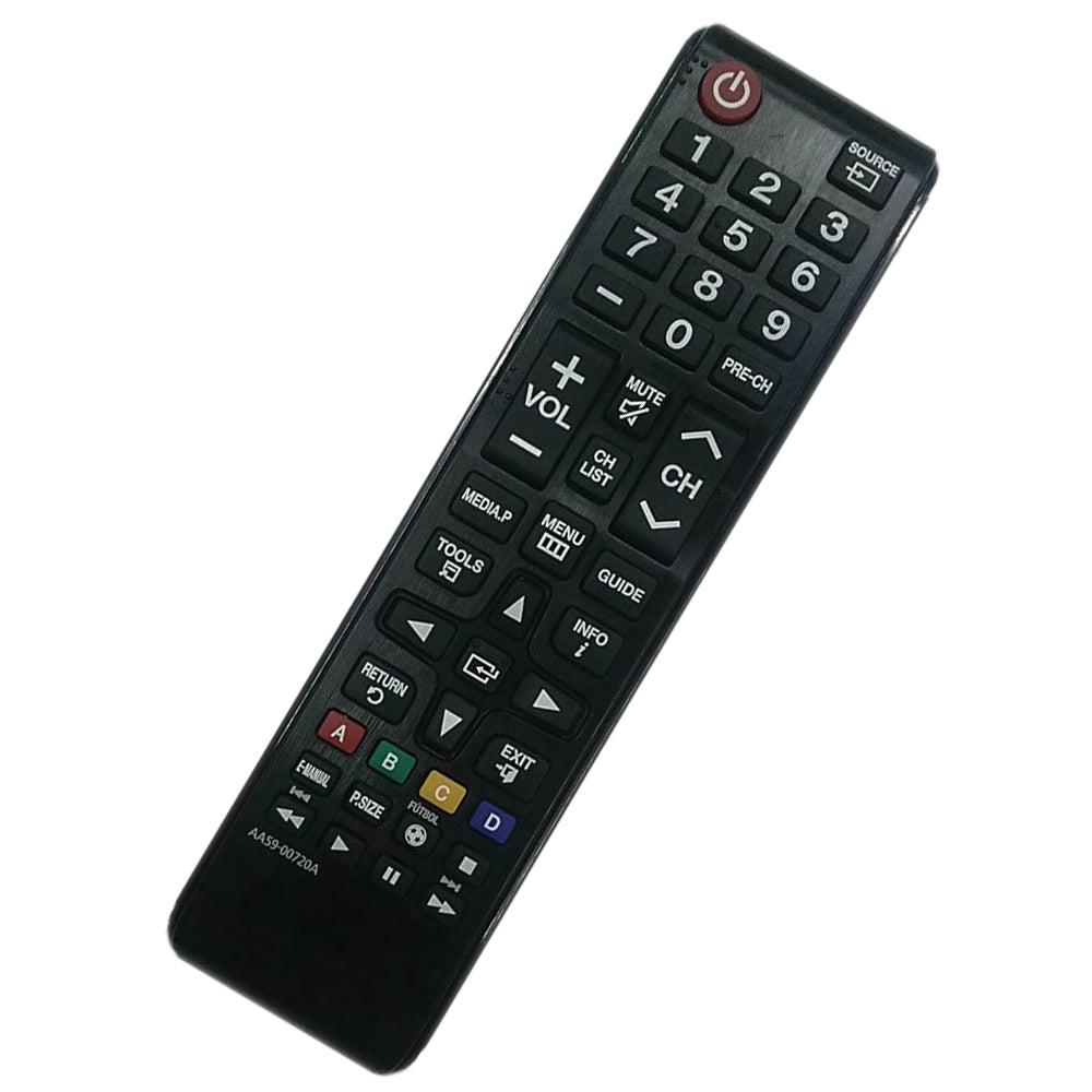 AA59-00720A Replaced Remote fit for Samsung TV T19C350 T22C350 T24C350 T24C550ND T24C550NH T24C730 T27C730 T24D390EW T24D391EW T27D390EW T24D590EW T27D590EW T22D390EW T24D390EX T27D390EX T24D391EX