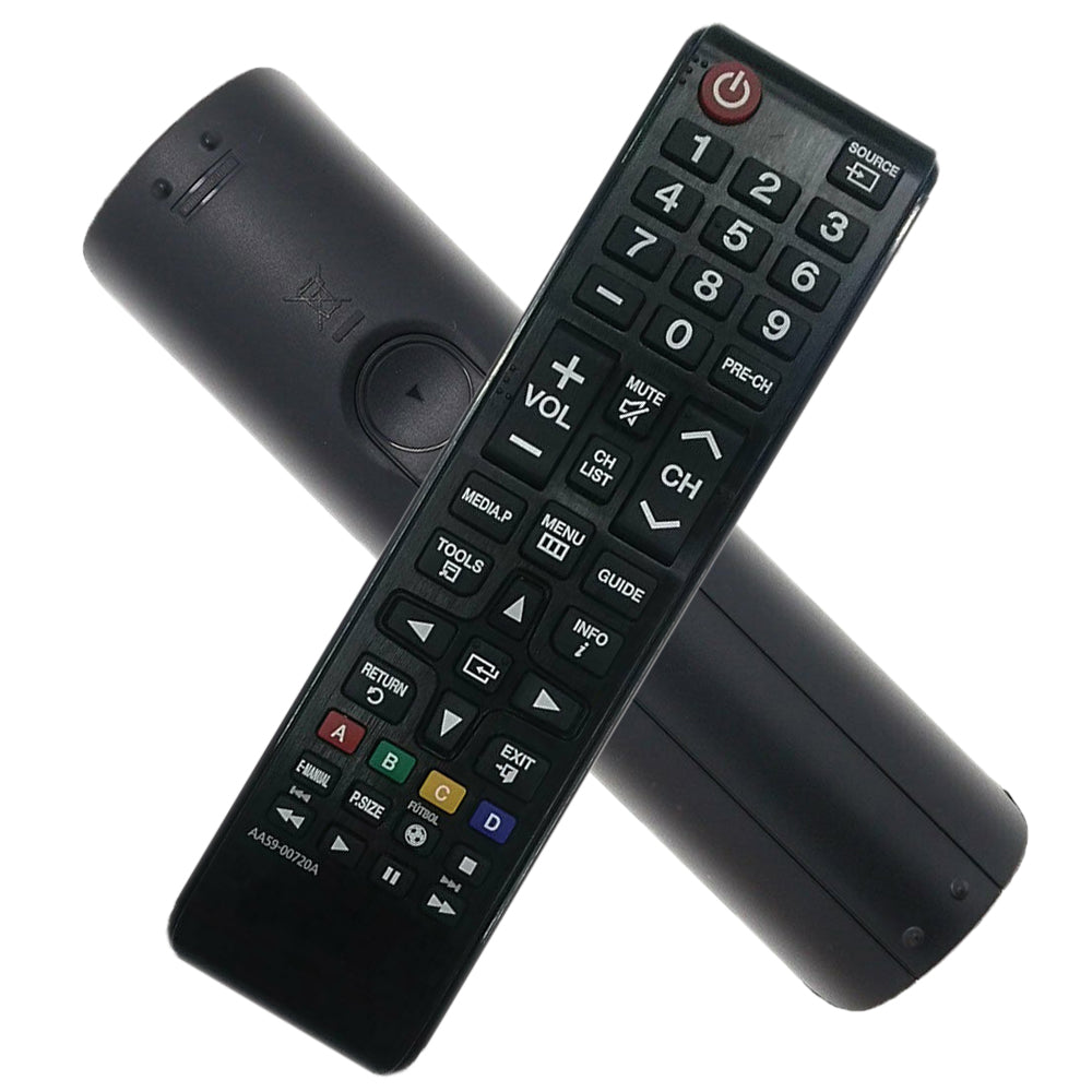 AA59-00720A Replaced Remote fit for Samsung TV T19C350 T22C350 T24C350 T24C550ND T24C550NH T24C730 T27C730 T24D390EW T24D391EW T27D390EW T24D590EW T27D590EW T22D390EW T24D390EX T27D390EX T24D391EX