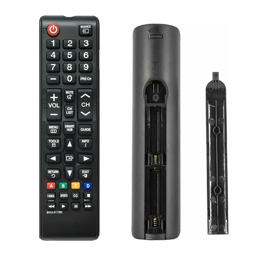 New BN59-01199F Replacement Remote Control for Samsung UN32J4500AF UN32J525DAFXZA UN43JU640DF UN60J6200AF UN60J6200AFXZA UN60J620DAF UN60J620DAFXZA UN60JU6400F UN60JU6400FXZAL ED LCD HDTV