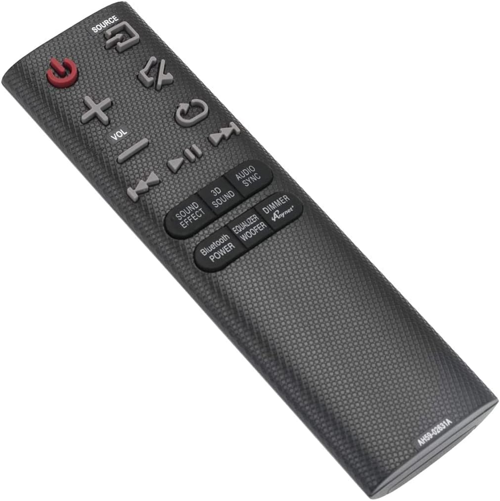 Samsung Soundbar Remote Control AH59-02631A for Soundbar Models HW-H450 HW-HM45 HW-HM45C HWH450 HWHM45 HWHM45C HW-H450/ZA (AH59-02631A)