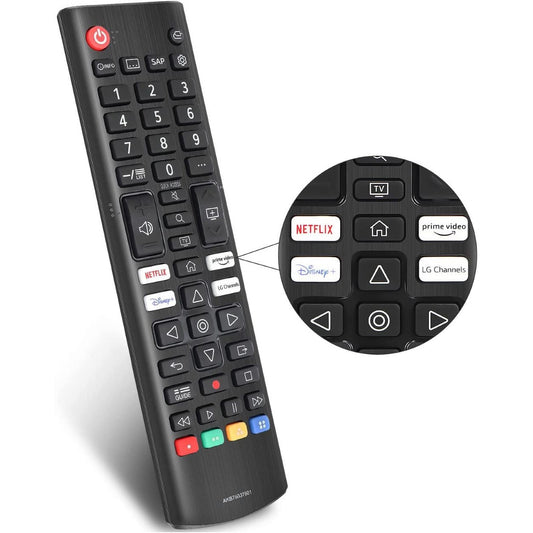 AKB76037601 Replaced LG Remote with Disney Button fit for LG Smart TV 32LM577BZUA 43UP7670PUC 55UP8000PUR 65UP8000PUR 75UP7670PUB 49UM7300PUA 60UM6900PUA 50UP8000PUR