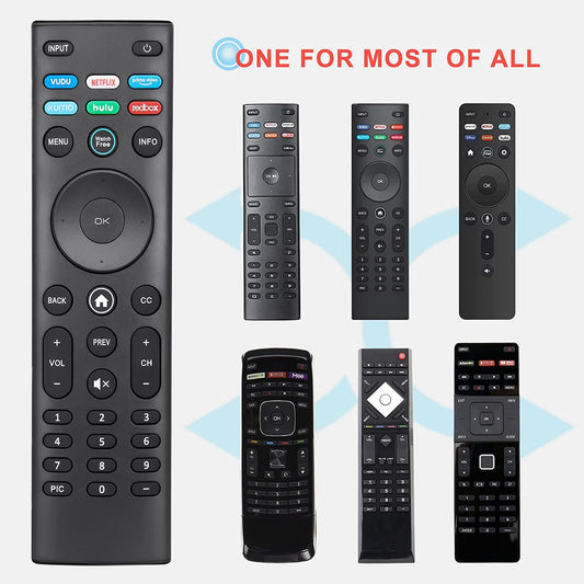 Besia XRT140 Universal Remote Control for VIZIO Smart TV Remote Replacement XRT136 Smartcast D-Series E-Series M-Series P/PX-Series V-Series