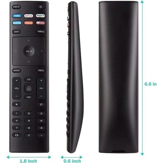 Besia Universal Remote Control, XRT136 for VIZIO All LED LCD HD 4K UHD HDR Smart TVs
