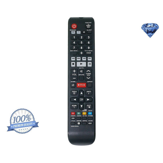 New AH59-02402A AH5902402A Replaced Remote fit for Samsung HT-E4500 HT-E5400 HT-E5400/ZA HT-E5400SAM HT-E5400ZA HTE5500W HT-E6500W HT-E6730W HT-EM45 HT-EM45C HT-EM53C BLU RAY Home Theater