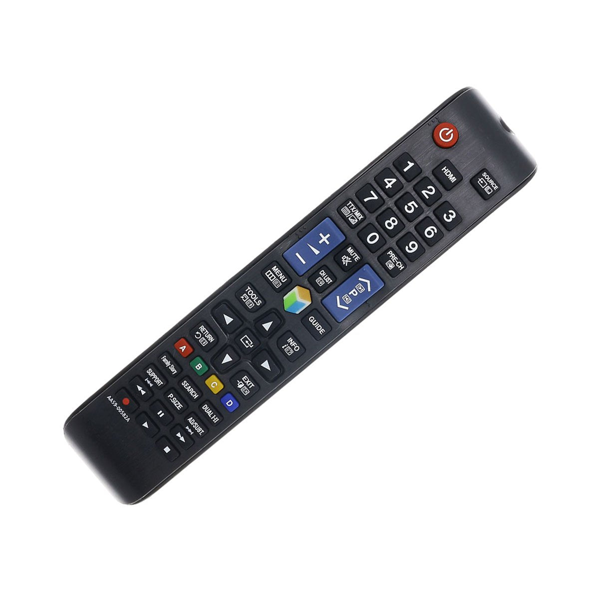 Replacement LCD Smart TV Remote Control AA59-00582A Compatible with Samsung UN32EH4500 UN46ES6100F UN32EH5300 UN40EH5300F UN40ES6100F UN46EH5300F UN46ES7500F UN46ES8000F UN50EH5300F UN50ES6100F