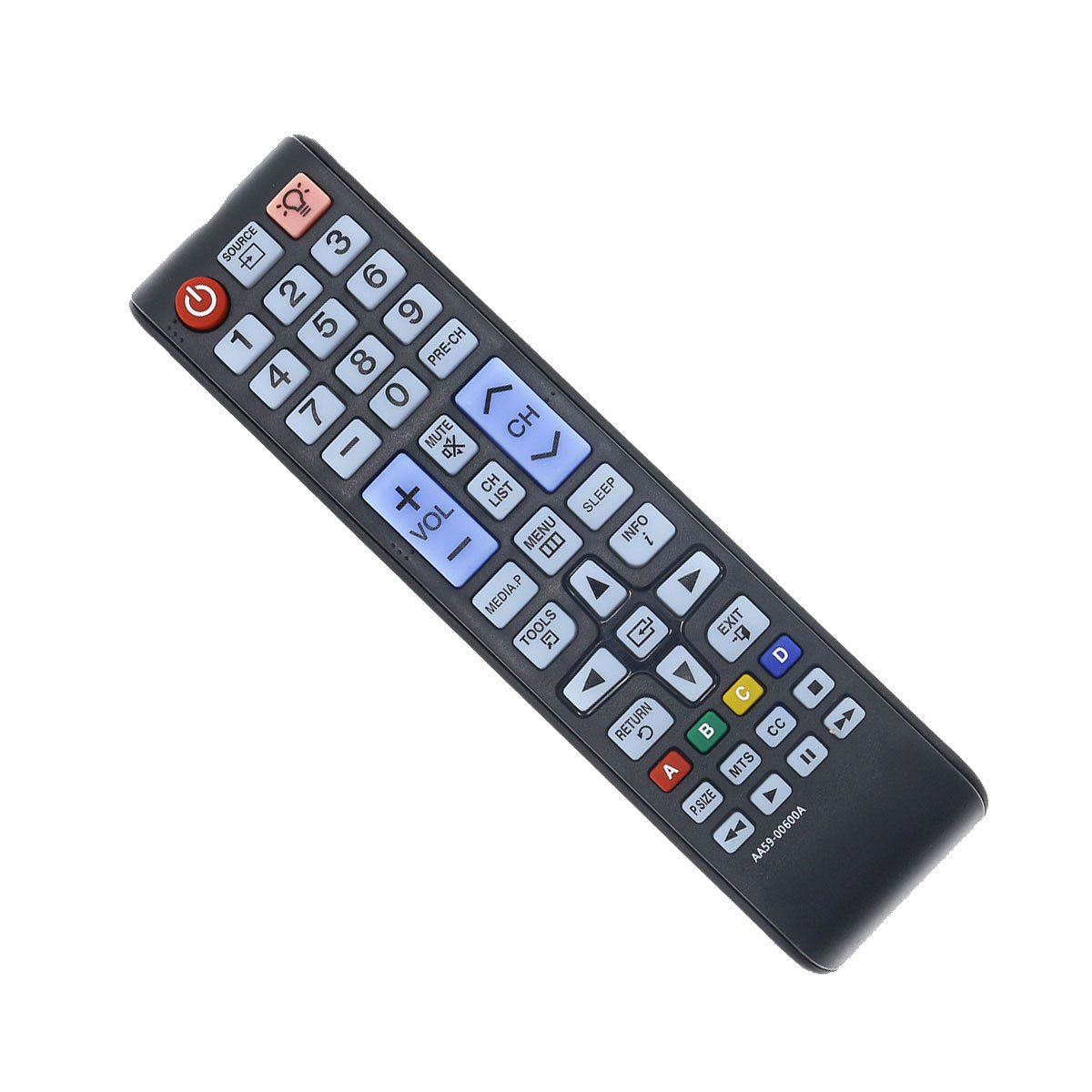 AA59-00600A Replacement Remote for SAMSUNG TV UN26EH4000 UN26EH4000F UN26EH4000FXZA UN29F4000 UN29F4000AF UN29F4000AFXZA UN32EH4000 UN32EH4050F UN32EH5000 PN51E535A3FXZA PN51E535A3F PN51E530A3F