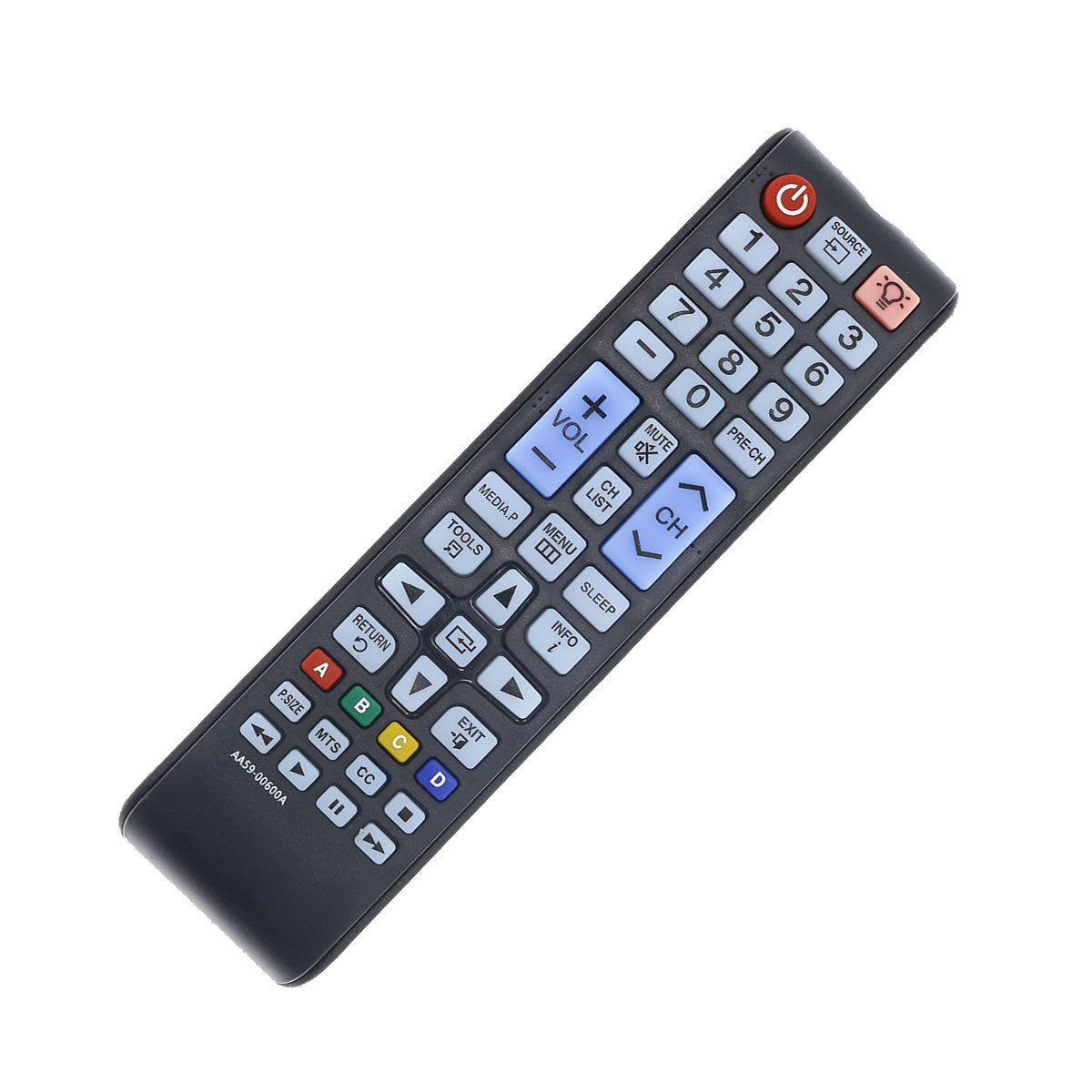 AA59-00600A Replacement Remote for SAMSUNG TV UN26EH4000 UN26EH4000F UN26EH4000FXZA UN29F4000 UN29F4000AF UN29F4000AFXZA UN32EH4000 UN32EH4050F UN32EH5000 PN51E535A3FXZA PN51E535A3F PN51E530A3F