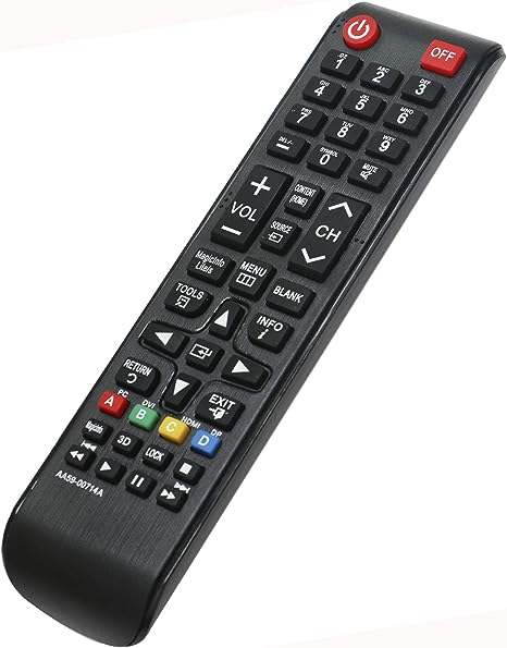 AA59-00714A Replaced Remote fit for Samsung TV Display LFD TV DE40C DE46C DE55C ED32C ED32D ED40C ED40D ED46C ED46D ED55C ED55D ED65C ED65D ED75C ED75D LE32C LE46C LE55C MD32C MD40C MD46C MD55C MD65C