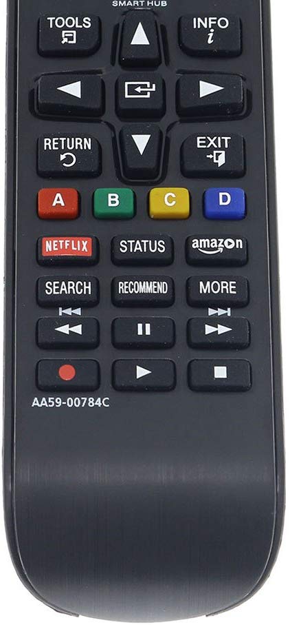 AA59-00784C Replacement TV Remote Control Sub AA59-00784A AA59-0784B BN59-01043A fit for Samsung UN65F6350A UN65F6350AF BN59-01043A UN55F9000 UN55F9000AF UN55F9000AFXZA UN55F9000AFX/ZA