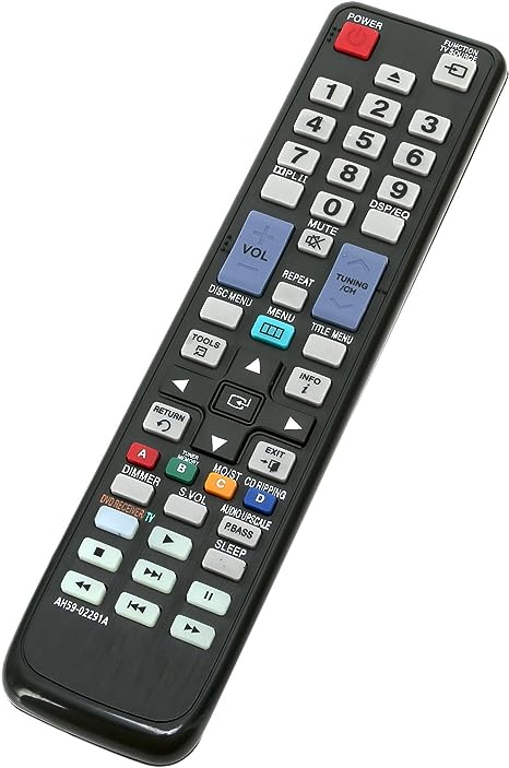 AH59-02291A Replace Remote Control fit for Samsung Home Theater System HTC450 HTC550 HTC555 HTC650 HTC553 HT-D6530 HT-D450