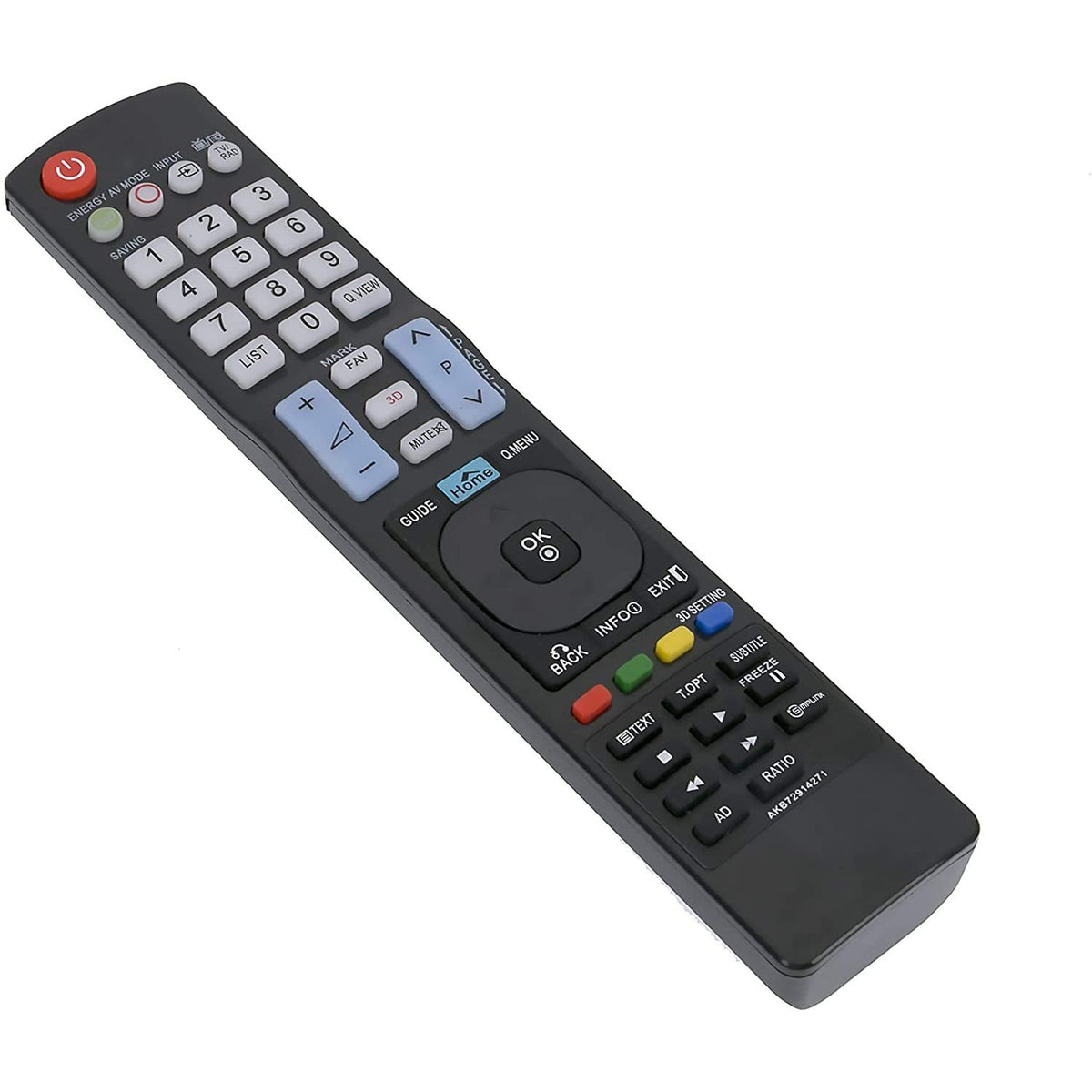 New AKB72914271 Remote fit for LG LCD LED TV 50PT250-ZG 50PT350-ZD 50PT350-ZK 50PT351-ZC 50PT351-ZJ 50PT352-ZB 50PT352-ZH 50PT353-ZA 50PT353-ZG 50PT450-ZB 50PT450-ZH 50PV250-ZA 50PV350-ZD 50PW450-ZA