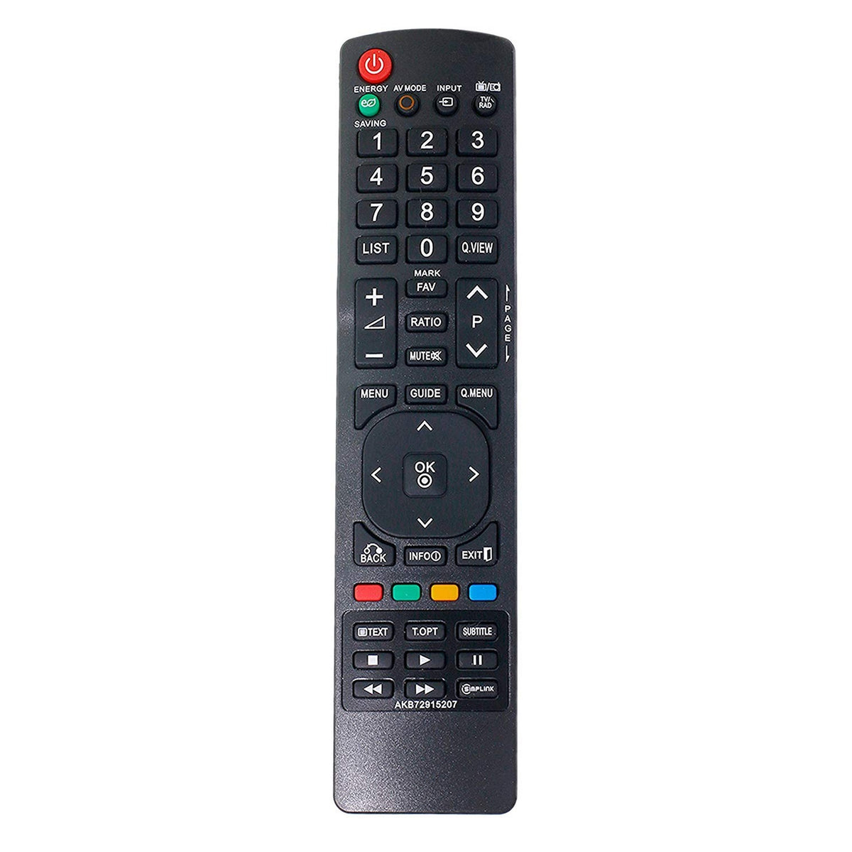 New AKB72915207 Replaced Remote Control fit for LG Plasma LCD LED Smart TV 19LD346-ZB 22LD340-ZA 26LD325-ZA 32LD335-ZA 37LD425-ZA 42LD421-ZB 46LD550-ZC 47LD421-ZB 52LD550-ZC
