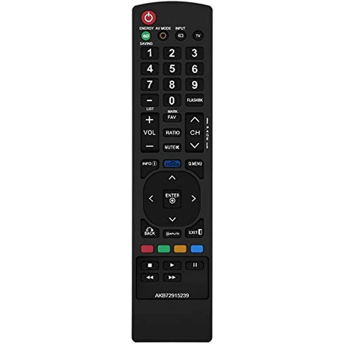 Young AKB72915239 Remote Control Compatible Replacement for LG LED LCD Plasma TV, Applicable 22LV2500 22LV2500 26LV2500 32LK330 32LK450 32LV2500 32LV350
