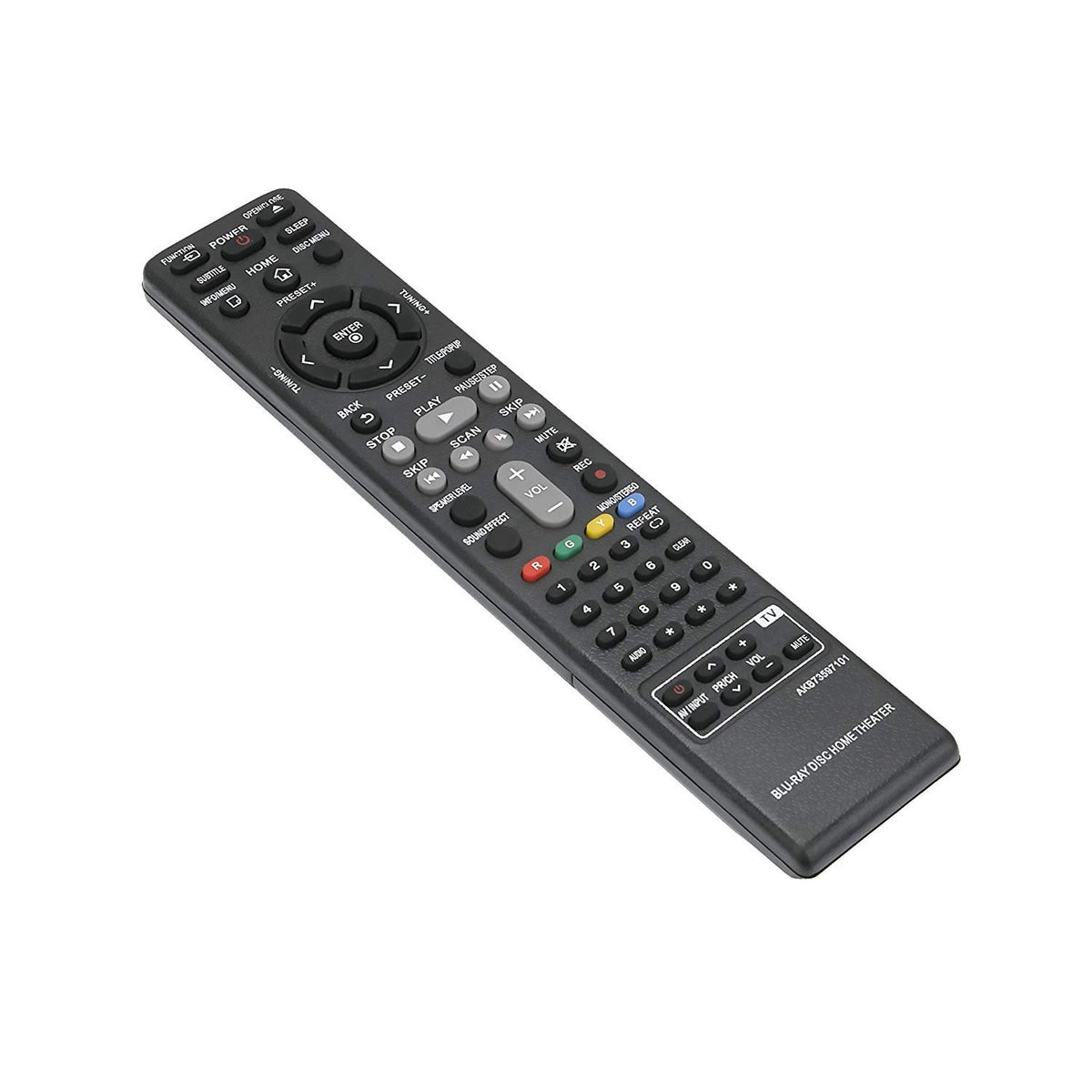 New AKB73597101 Replace Remote Control fit for LG BLU-RAY DISC DVD Player/Home Theater System BH4120S S42S2-S S42S1-W BH4120