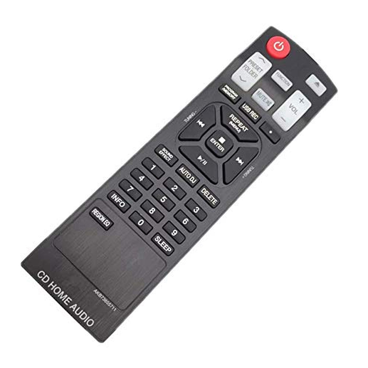 New AKB73655711 Replaced Remote Control Use for LG CD Home Audio Hi-fi System
