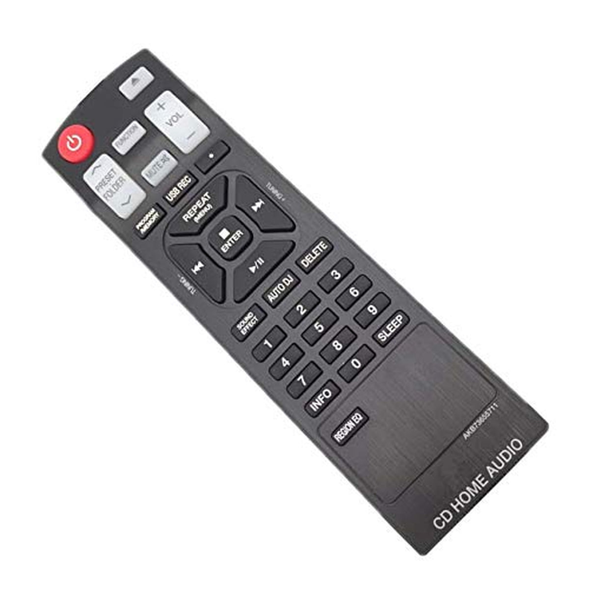 New AKB73655711 Replaced Remote Control Use for LG CD Home Audio Hi-fi System