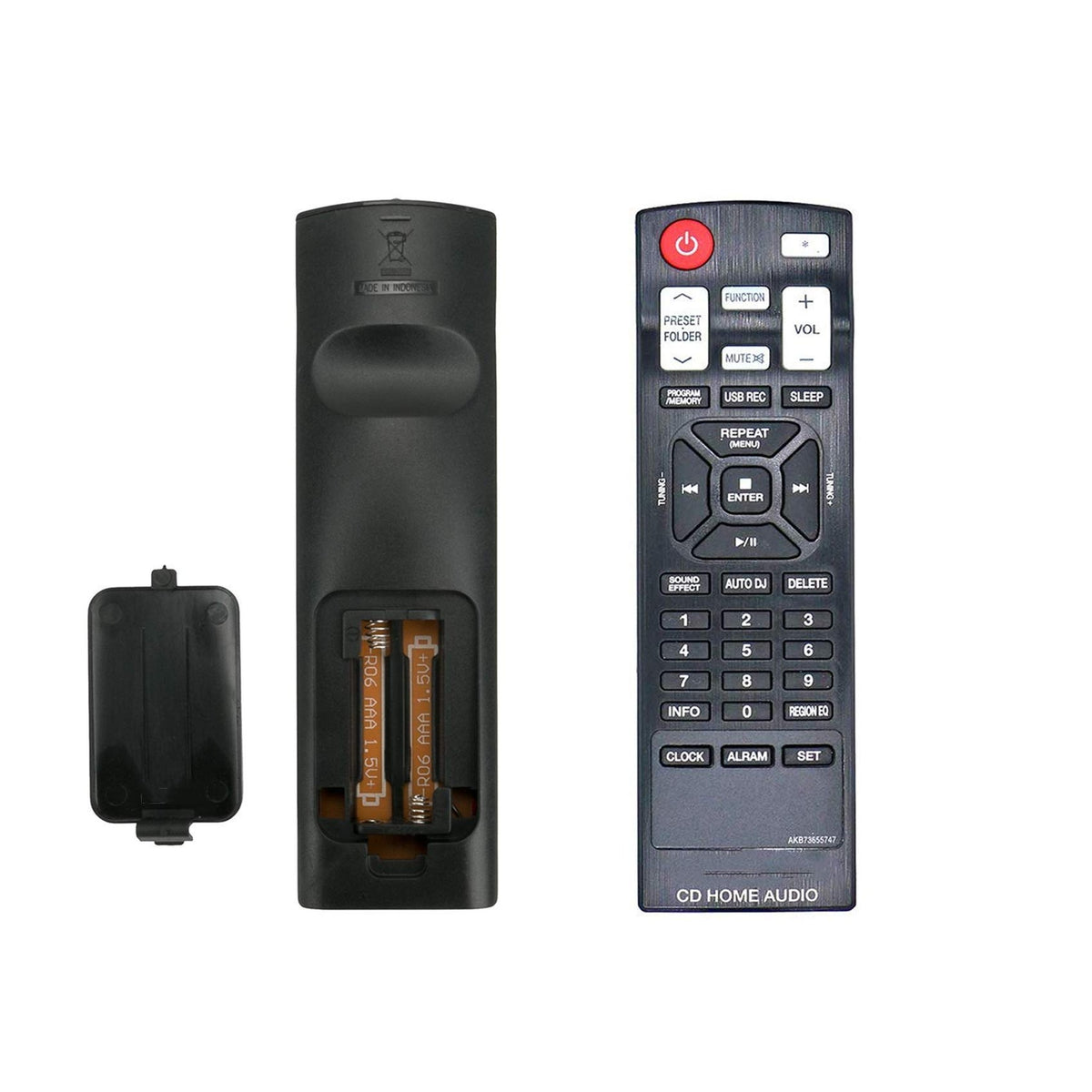 New AKB73655747 Replaced Remote fit for LG Hi-Fi System CM8440 CMS8440F CMS8440W CM8340 CMS8440F OM5541 OM5542
