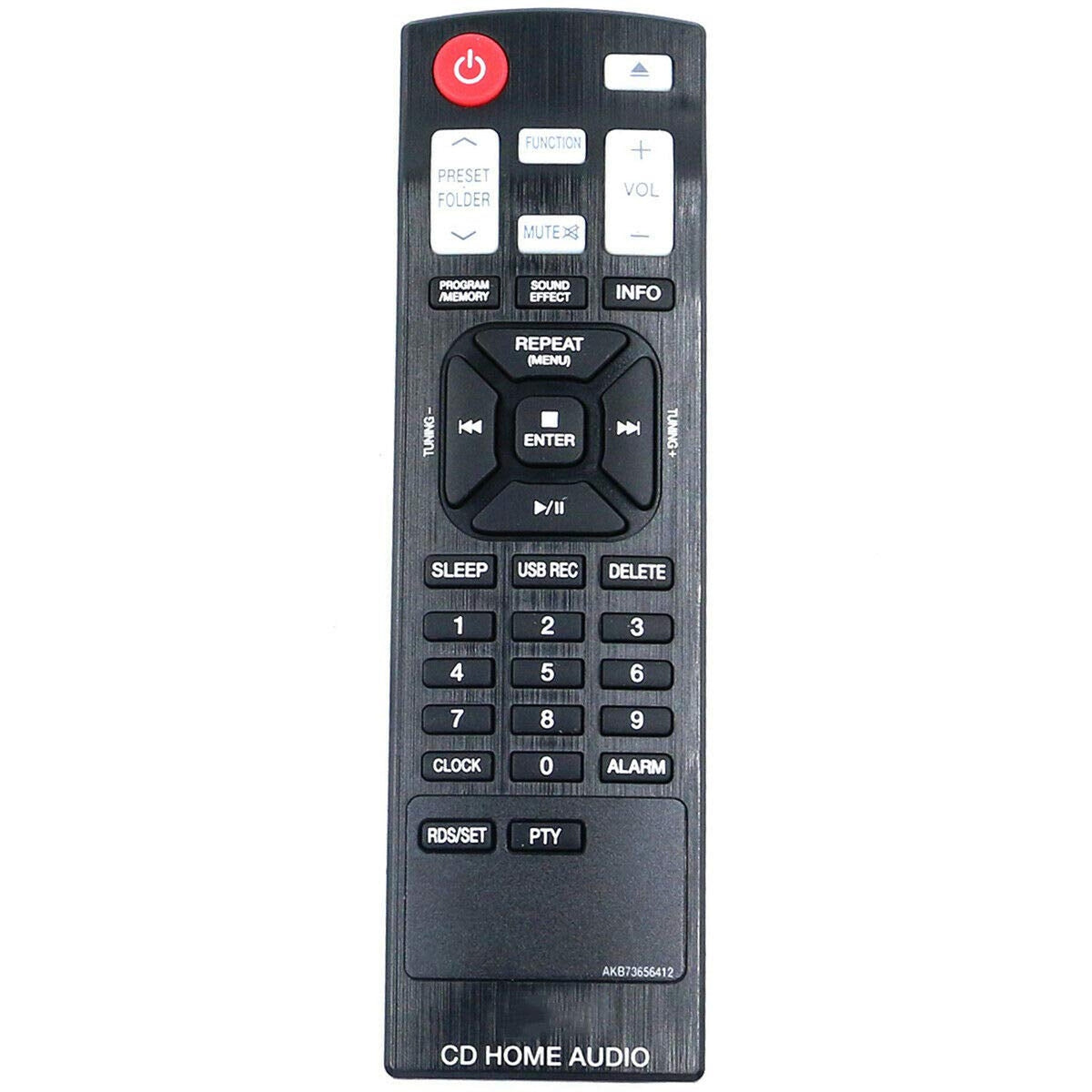 New Replacemnt Remote AKB73656412 for FA168 CMS2640F LG CD Home Audio Micro Hi-Fi System