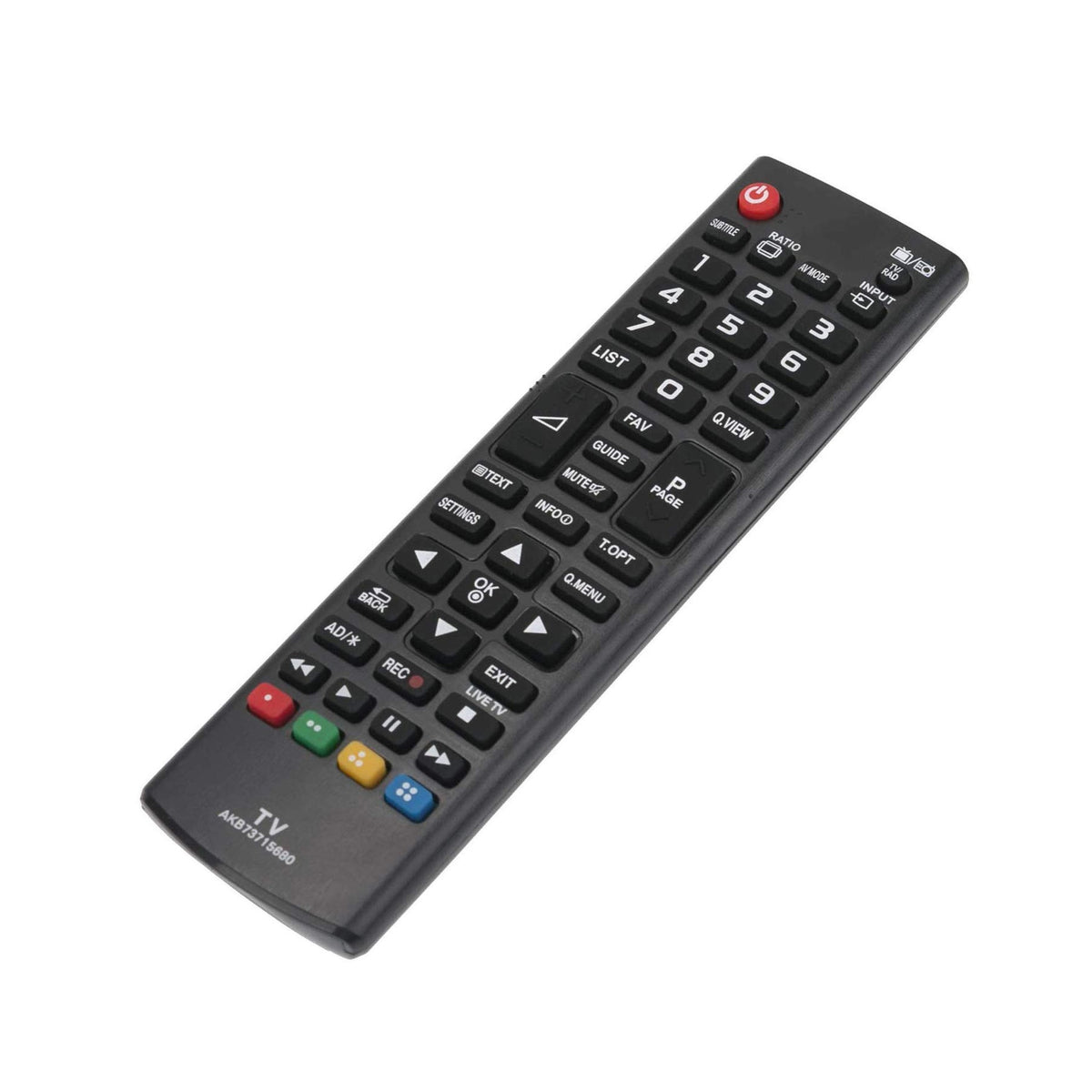 New AKB73715680 Replaced Remote fit for LG TV 32LB551B 32LB5610 32LB563B 42LB5510 42LB5610 49LB5510 50LB5610 50LB560B 55LB5610 60LB5610 MFL68003302