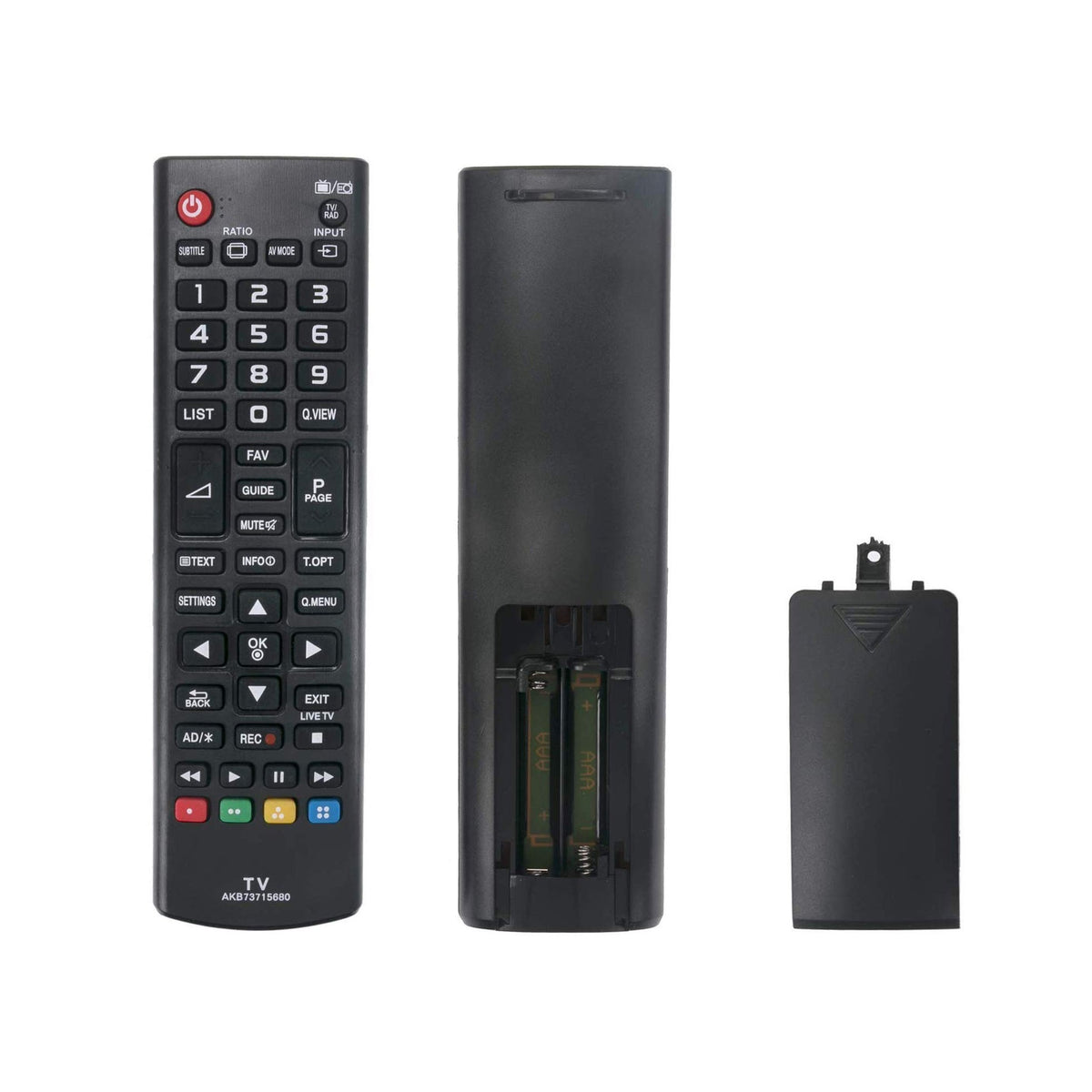 New AKB73715680 Replaced Remote fit for LG TV 32LB551B 32LB5610 32LB563B 42LB5510 42LB5610 49LB5510 50LB5610 50LB560B 55LB5610 60LB5610 MFL68003302