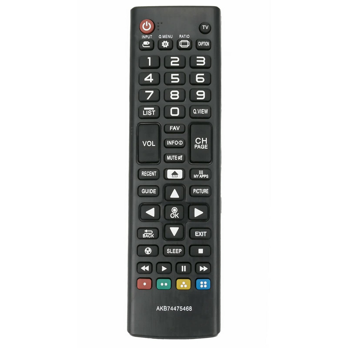 New Replaced Remote AKB74475468 for LG TV 49LF6350 43LF6350 60LF6350 55LF6350 49LF6400 49LF5900 55LF5950 42LF6450 49LF6450 42LF6400 32LF595b 43LF5900 42LF6500 50LF6500