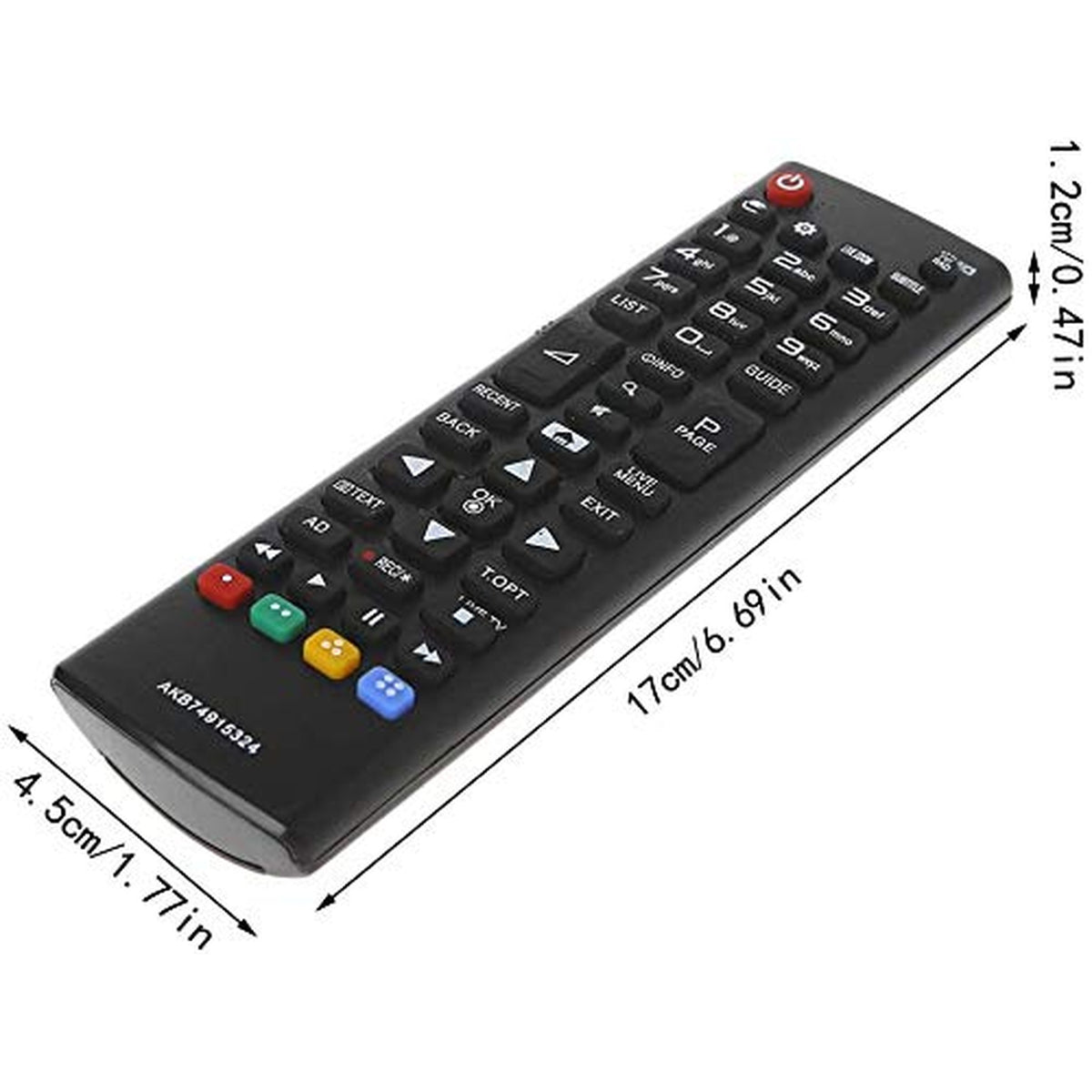 New TV Remote Control AKB74915324 Replacement Fit for LG TV 32LH604V/43LH590V/49LH590V/65UH625V