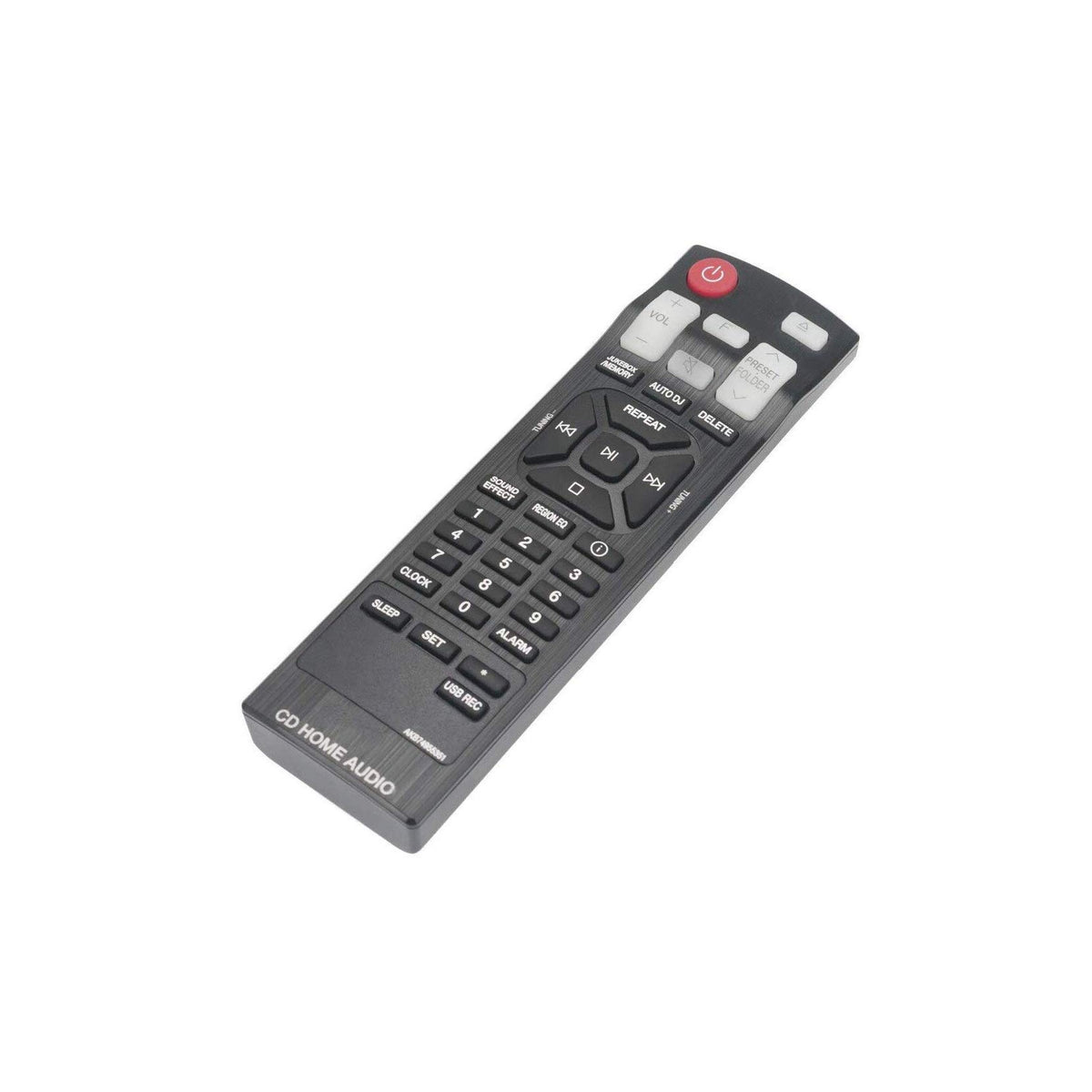 New AKB74955351 Replaced Remote Control Compatible with LG CD Home Audio Mini Hi-Fi System CK43 CKS43F CK56 CKS57F