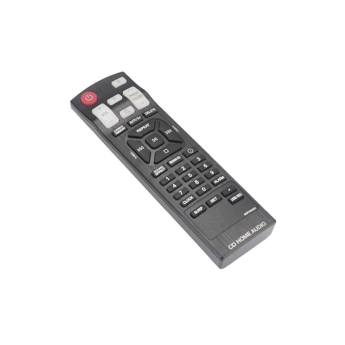 New AKB74955351 Replaced Remote Control Compatible with LG CD Home Audio Mini Hi-Fi System CK43 CKS43F CK56 CKS57F