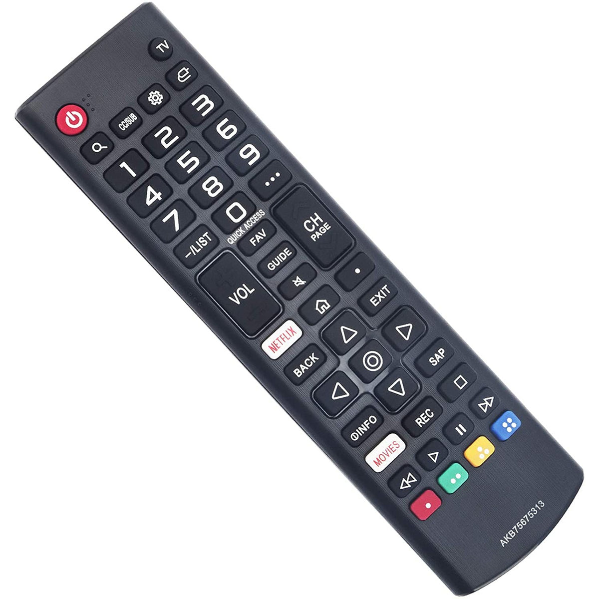 Young AKB75675313 Replacement Remote Fit for LG LED TV 43UN7300PUF 43UN7300PUC 43UN7300AUD 43UN7300PUD 43UN7100PUA 43UN7000PUB 43UN6950ZUA 43UN6951ZUA 49UN7300PUC 49UN7300PUF 49UN7300AUD 49UN7300PUB