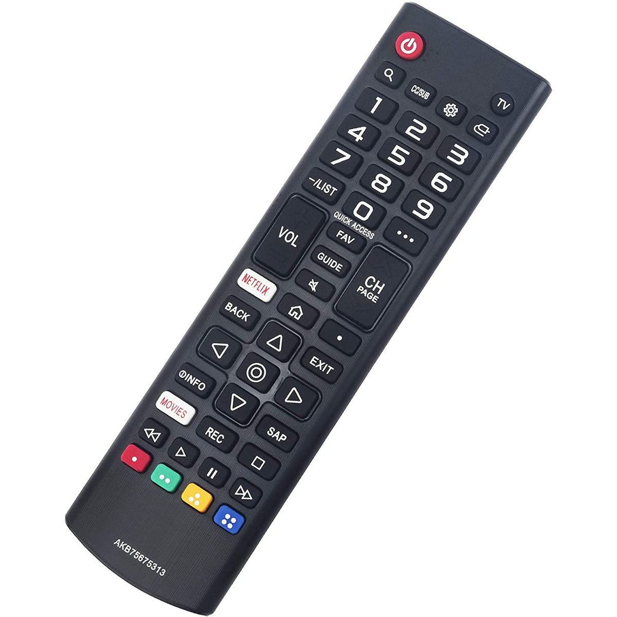 Young AKB75675313 Replacement Remote Fit for LG LED TV 43UN7300PUF 43UN7300PUC 43UN7300AUD 43UN7300PUD 43UN7100PUA 43UN7000PUB 43UN6950ZUA 43UN6951ZUA 49UN7300PUC 49UN7300PUF 49UN7300AUD 49UN7300PUB