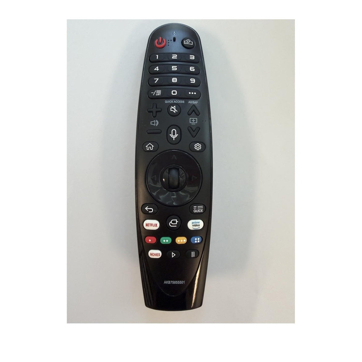 Besia Replacement IR Remote Magic AKB75855501 for All LG Smart TV （No Voice Command）