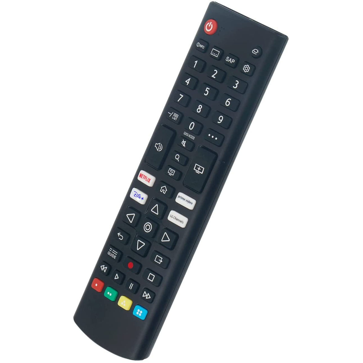 AKB76037601 Replaced Remote for LG Smart TV 70UP7070PUE 43UP7100ZUF 43UP7560AUD 55UP7100ZUF 55UP7560AUD 50UP7100ZUF 50UP7560AUD 65UP7100ZUF with DSY+,Prime Video,Netflix,Channel Buttons