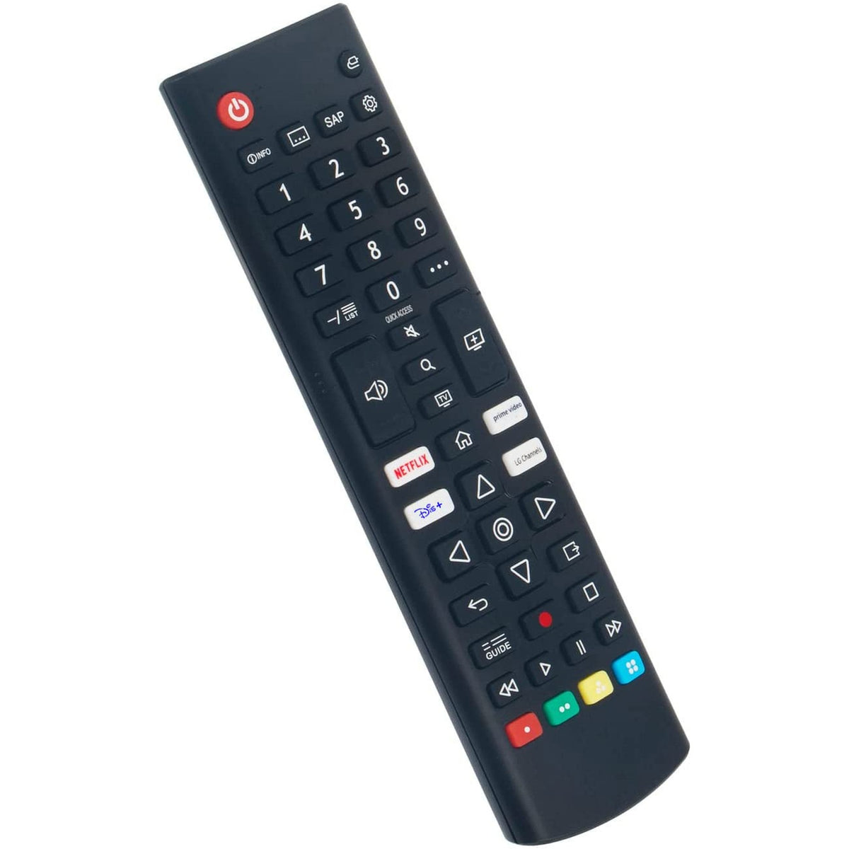 AKB76037601 Replaced Remote for LG Smart TV 70UP7070PUE 43UP7100ZUF 43UP7560AUD 55UP7100ZUF 55UP7560AUD 50UP7100ZUF 50UP7560AUD 65UP7100ZUF with DSY+,Prime Video,Netflix,Channel Buttons