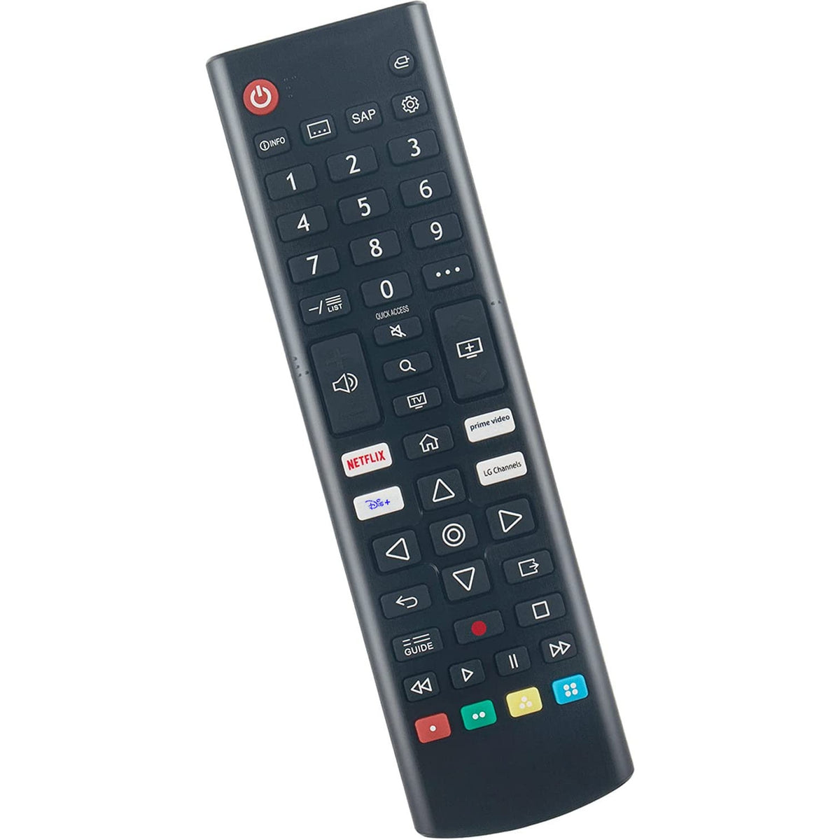 AKB76037601 Replaced Remote for LG Smart TV 70UP7070PUE 43UP7100ZUF 43UP7560AUD 55UP7100ZUF 55UP7560AUD 50UP7100ZUF 50UP7560AUD 65UP7100ZUF with DSY+,Prime Video,Netflix,Channel Buttons