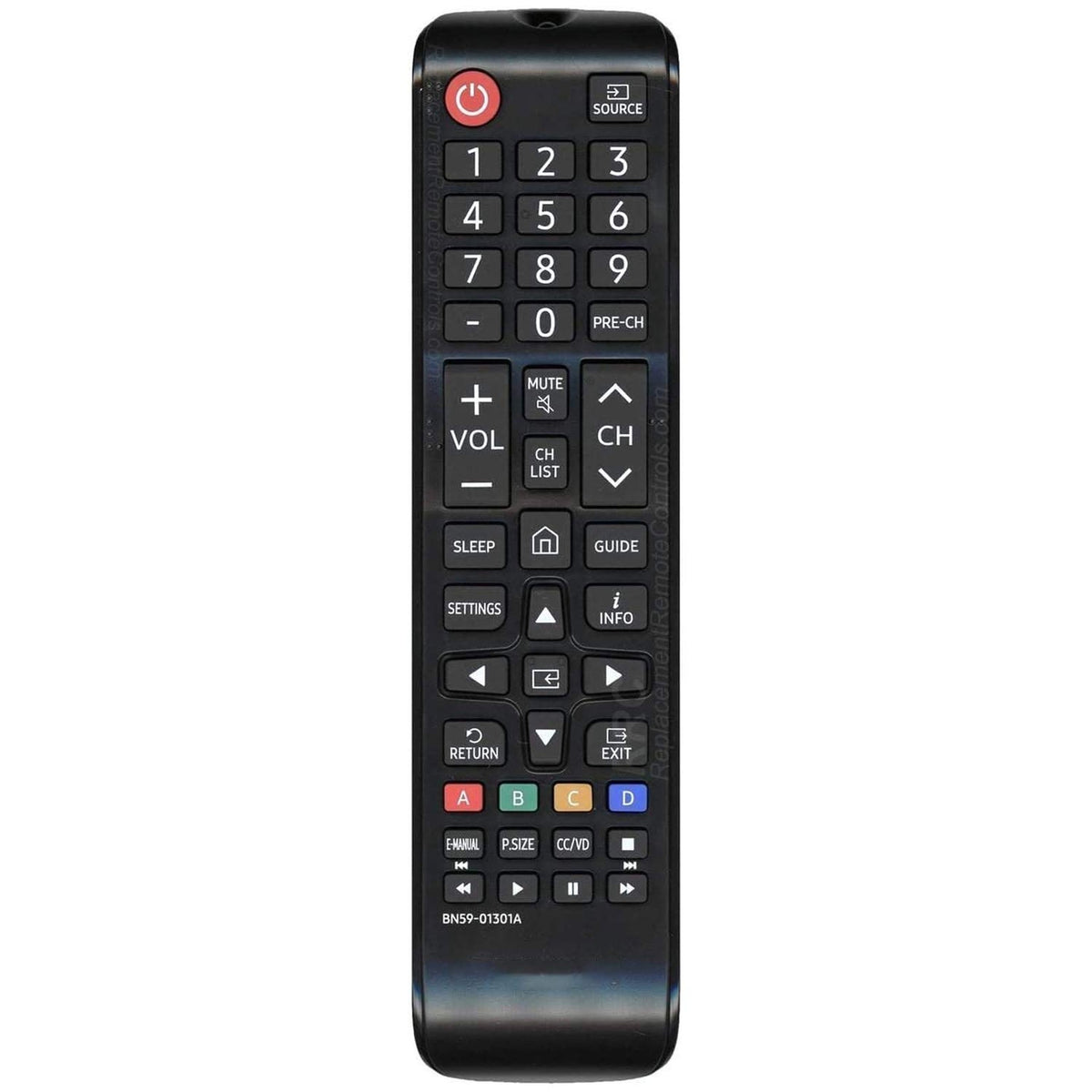 Young BN59-01301A Replacement LED TV Remote Control for Samsung N5300, NU6900, NU7100, NU7300