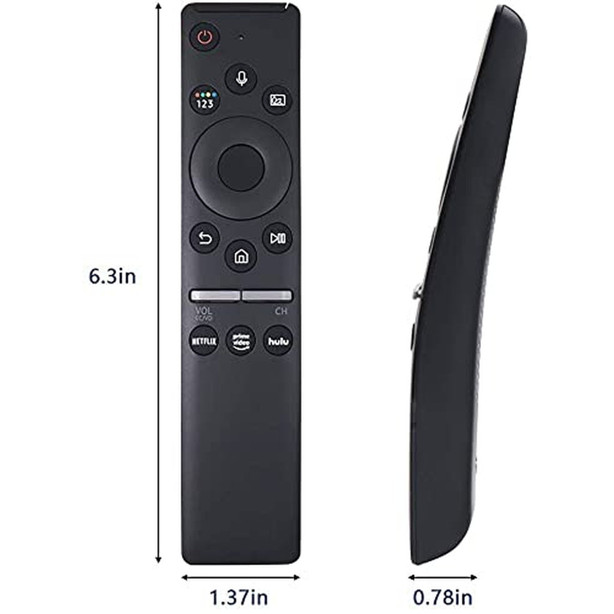 BN59-01312A Smart TV Voice Replacement Remote Applicable for Samsung QN82Q70RAFXZA QN82Q70R QN49LS03RAFXZA QN49LS03R QN75Q70RAFXZA QN75Q70R QN55Q60RAFXZA QN55Q60R QN65Q70RAFXZA QN65Q70R QN55Q70RAFXZA