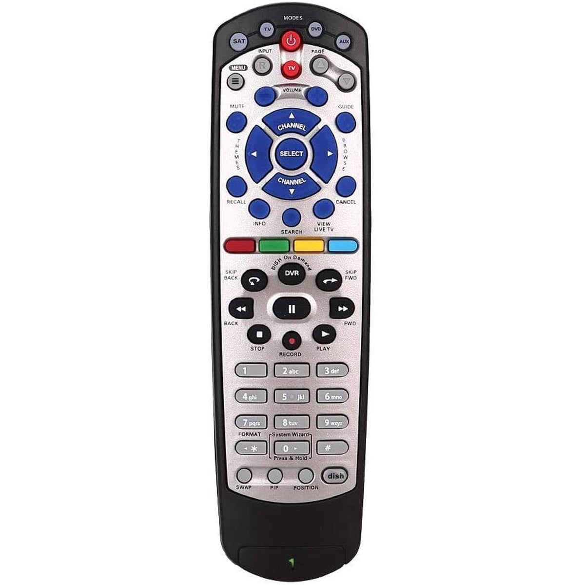 Young Dish Network 20.1 IR Learning Remote Control Compatible for Dish TV1 Universal Remote Control