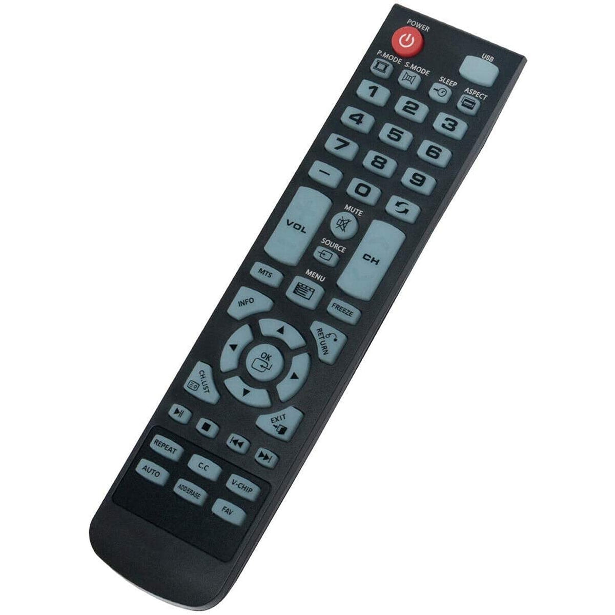 Young Remote Control Replacement for Element TV ELEFW195 ELEFT222 ELEFW247 ELEFW248 ELEFW328 ELEFT407 ELEFW504 ELEFW505 ELEFT506 ELEFW581