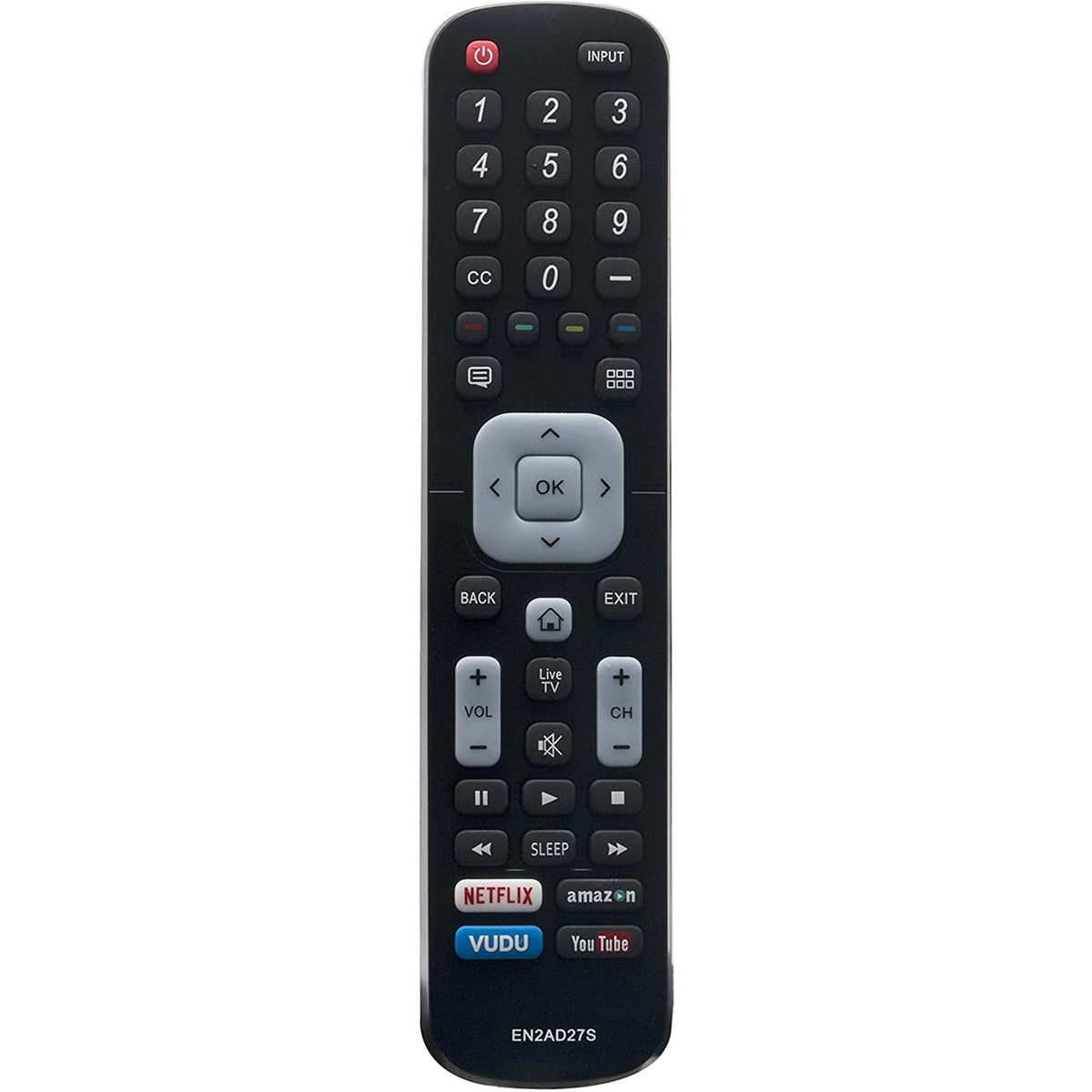 EN2AD27S Remote Replacement fit for Sharp TV LC-60N6200U LC-50N7000U LC-40N5000U LC-65N7000U LC-43N7000U LC-55N7000U LC-60N7000U