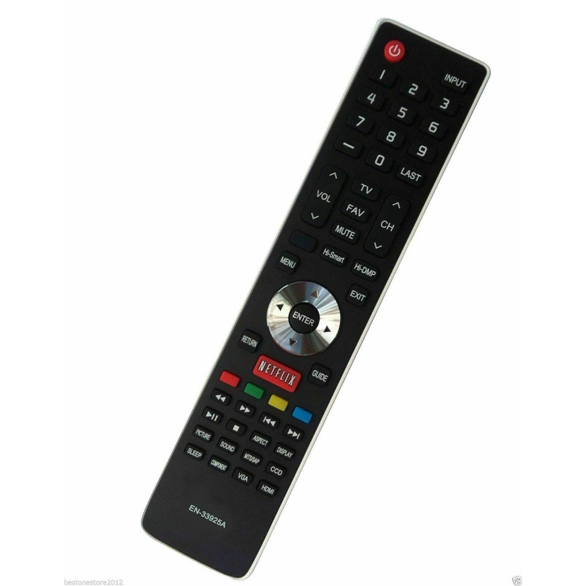 EN-33925A Replaced Remote for Hisense EN-33926A EN-31201A & Hisense TV 40K366WB 32K366W 46K360M