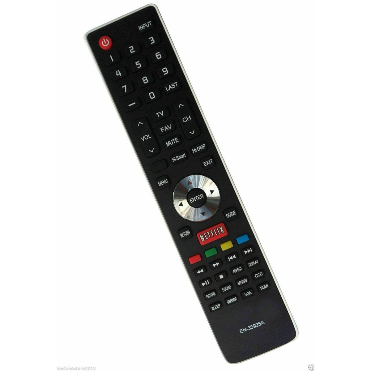 EN-33925A Replaced Remote for Hisense EN-33926A EN-31201A & Hisense TV 40K366WB 32K366W 46K360M