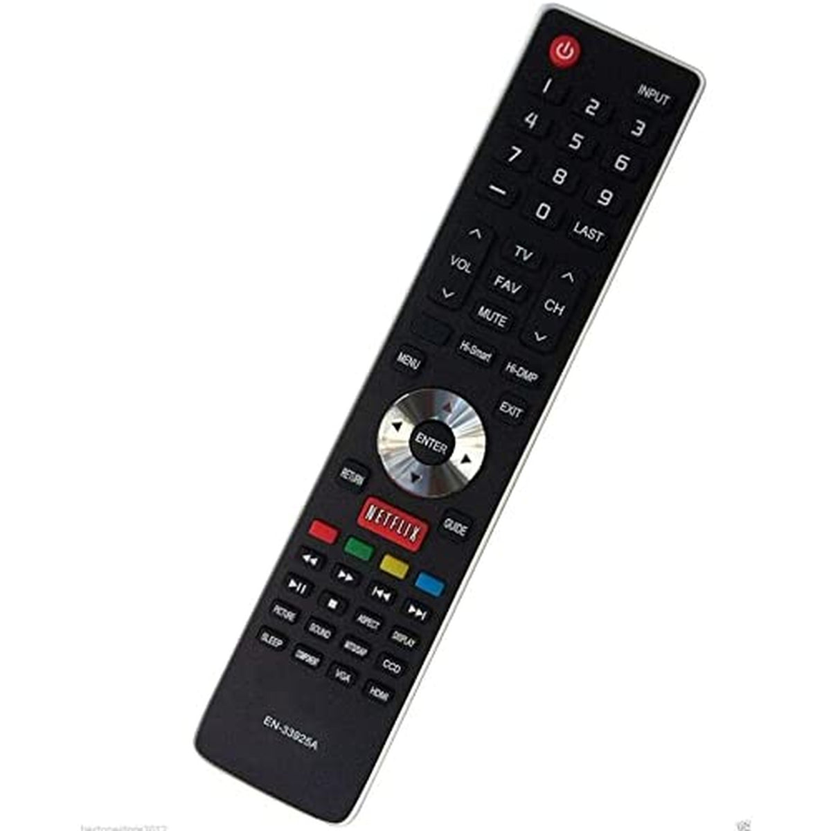 EN-33925A Replaced Remote for Hisense EN-33926A EN-31201A & Hisense TV 40K366WB 32K366W 46K360M