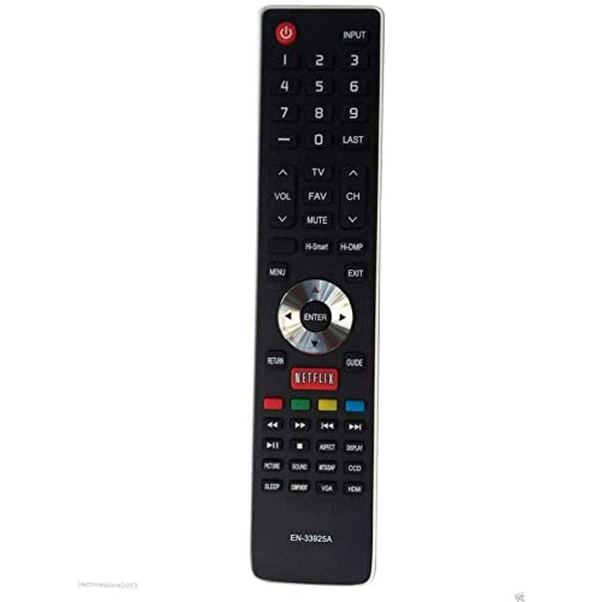 EN-33925A Replaced Remote for Hisense EN-33926A EN-31201A & Hisense TV 40K366WB 32K366W 46K360M
