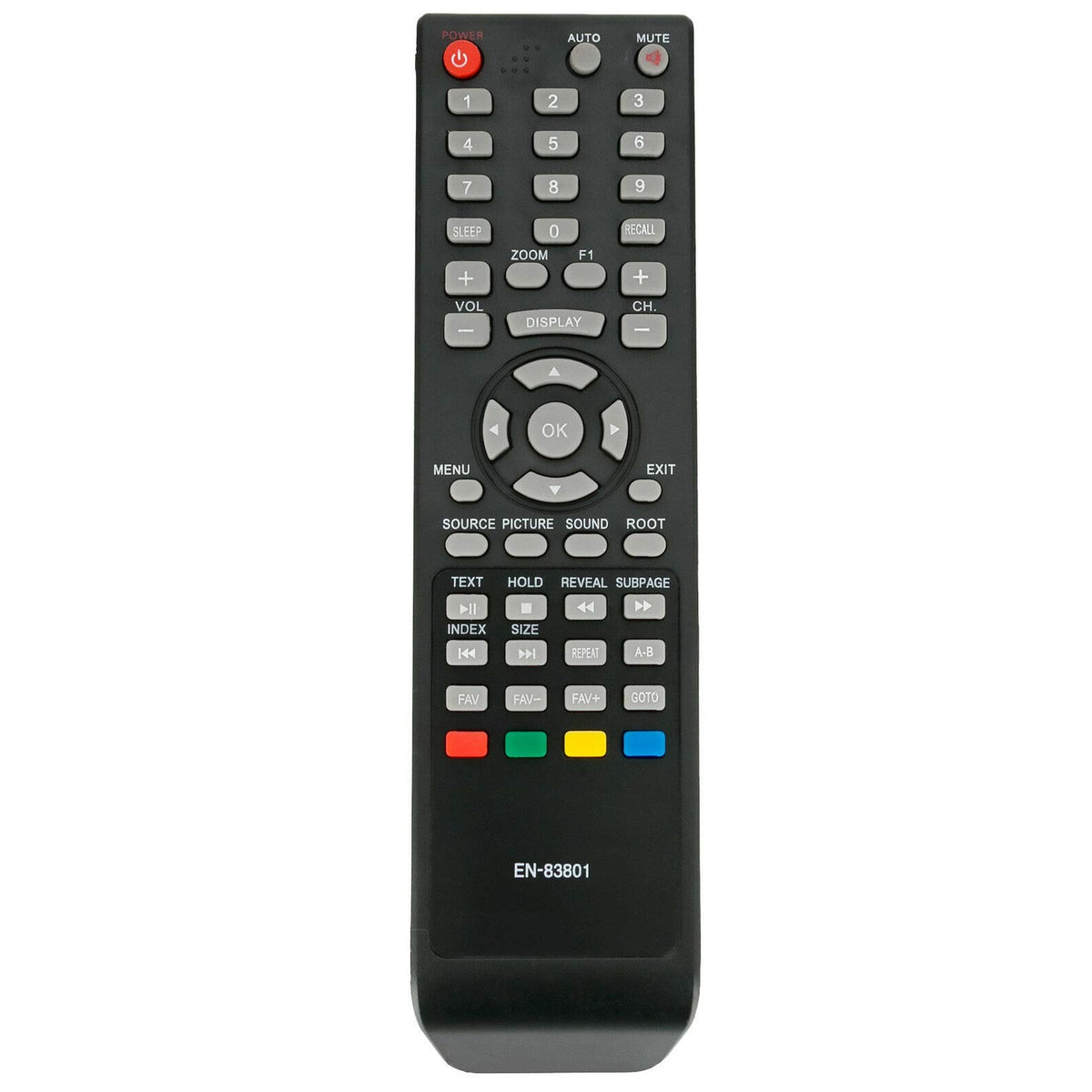New EN-83801 Replacement Remote fit for Hisense TV